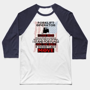 Forklift Operator Baseball T-Shirt